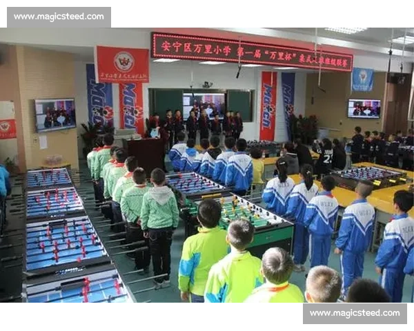 第七届蚌埠家庭文化季桌式足球亲子赛圆满落幕 百组家庭共享欢乐时光